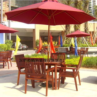 庭院生活美學 戶外實木餐桌椅，打造理想休閑空間